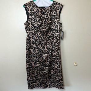 NY & C Gold and Black Sleeveless Dress. XL Petite